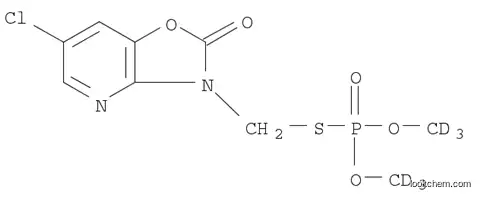 Molecular Structure of 1189894-02-7 (Azamethiphos-D-6)